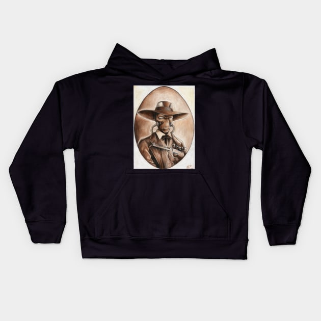 Cad Bane Kids Hoodie by EdsThreads